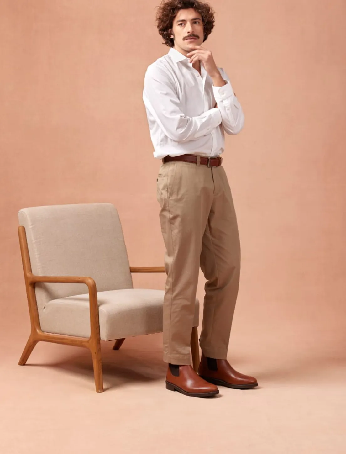 Homme Pied de Biche Chelsea Boot City